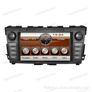 Car DVD GPS Navigation Auto Radio Stereo Audio Video Bluetooth SD USD Multimedia System for Nissan Teana 2013
